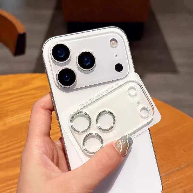 

For Apple 17 ProMax glitter integrated lens film for iPhone 17 rear camera ultra clear anti drop protective film