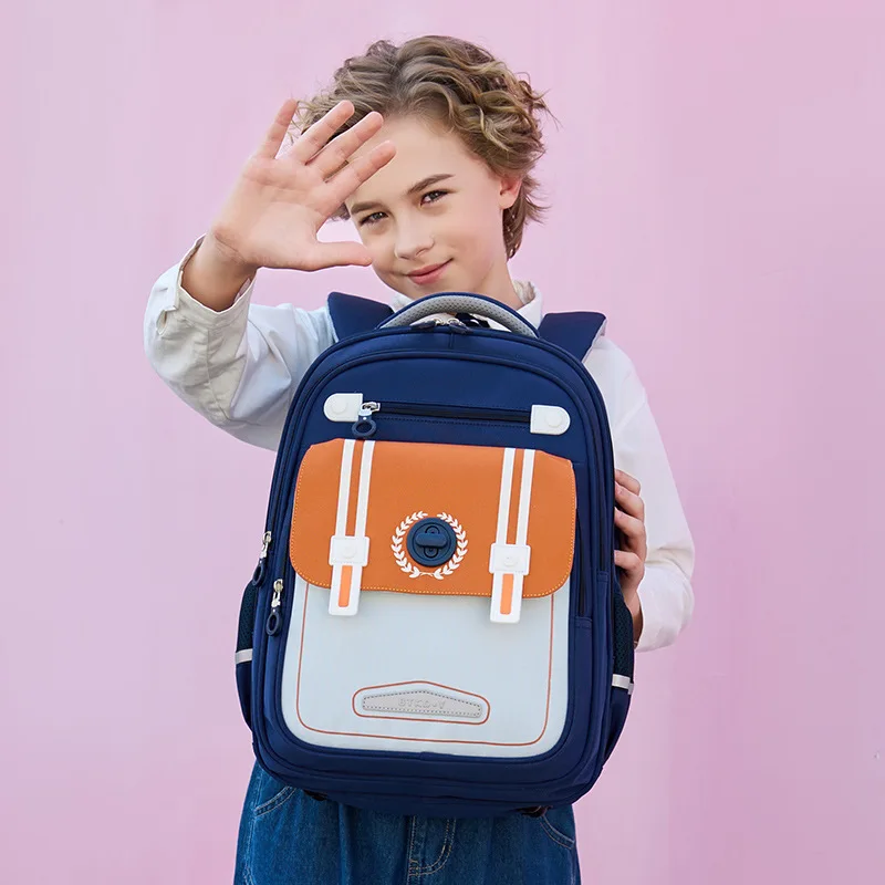 Back to School Breathable Backpack for Elementary Students Grades 3-6,School Bag for Boys Girls,Ergonomic Kids Bookbag
