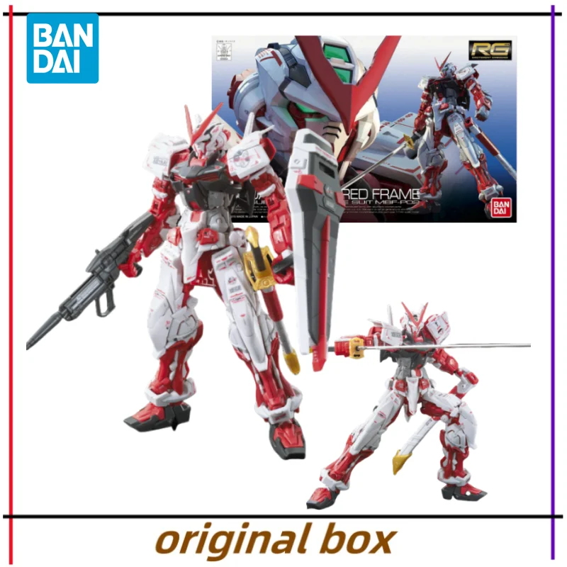 

Фигурка Bandai, модель GUNDAM ASTRAY, красная рамка, искусственные драгоценности, аниме фигурки, коллекционные игрушки, подарок для детей, Подлинная Совершенно новая Неоткрытая