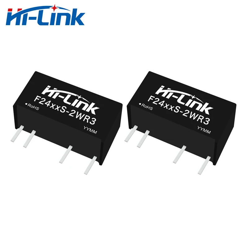 Hi-Link 10pcs/lot F2403S-2WR3 F2405S-2WR3 F2409S-2WR3 F2412S-2WR3 F2415S-2WR3 F2424S-2WR3 2W DC DC Converter Power Supply Module