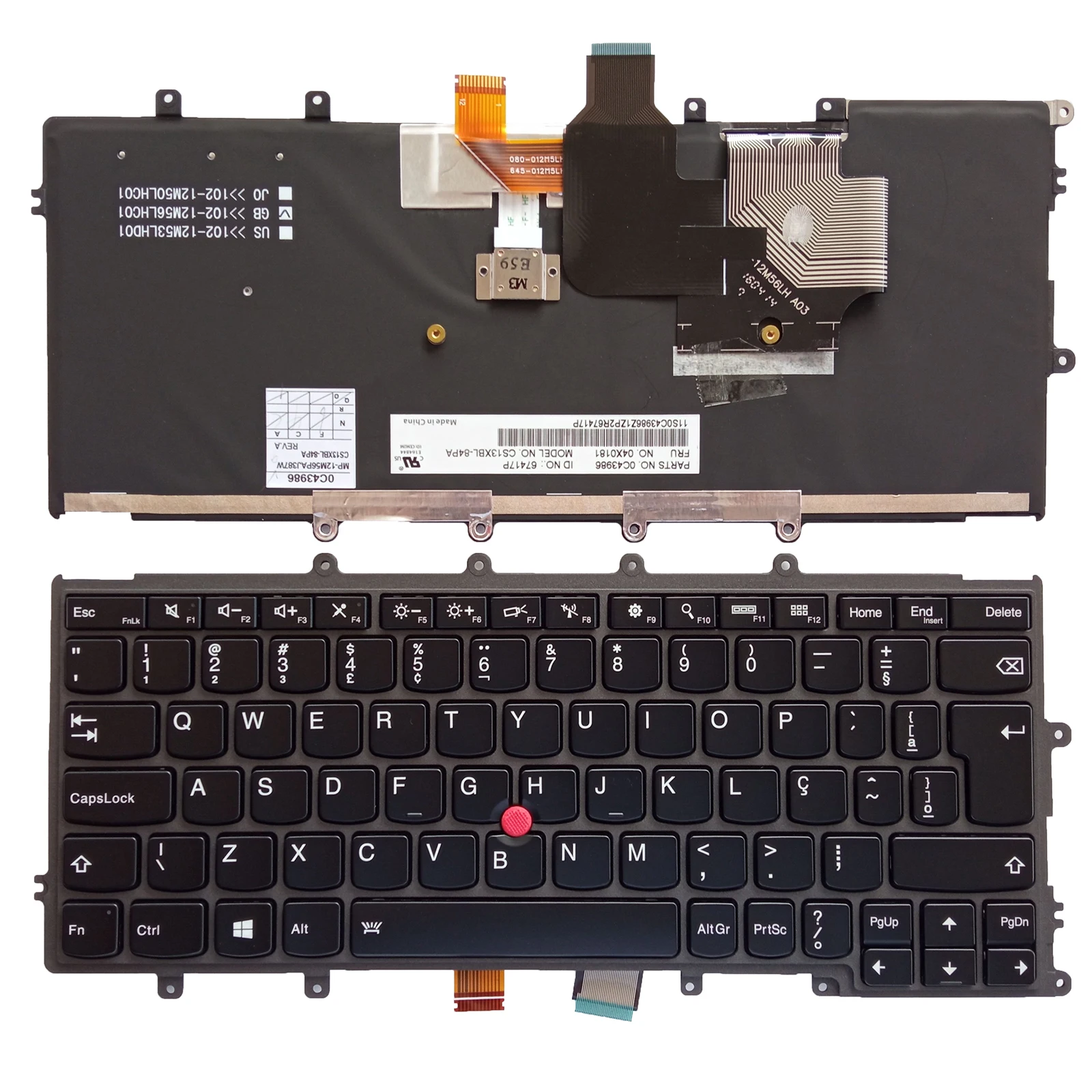 

New BR for lenovo IBM Thinkpad X240 X240S X250 X260 X270 series laptop Keyboard Backlit