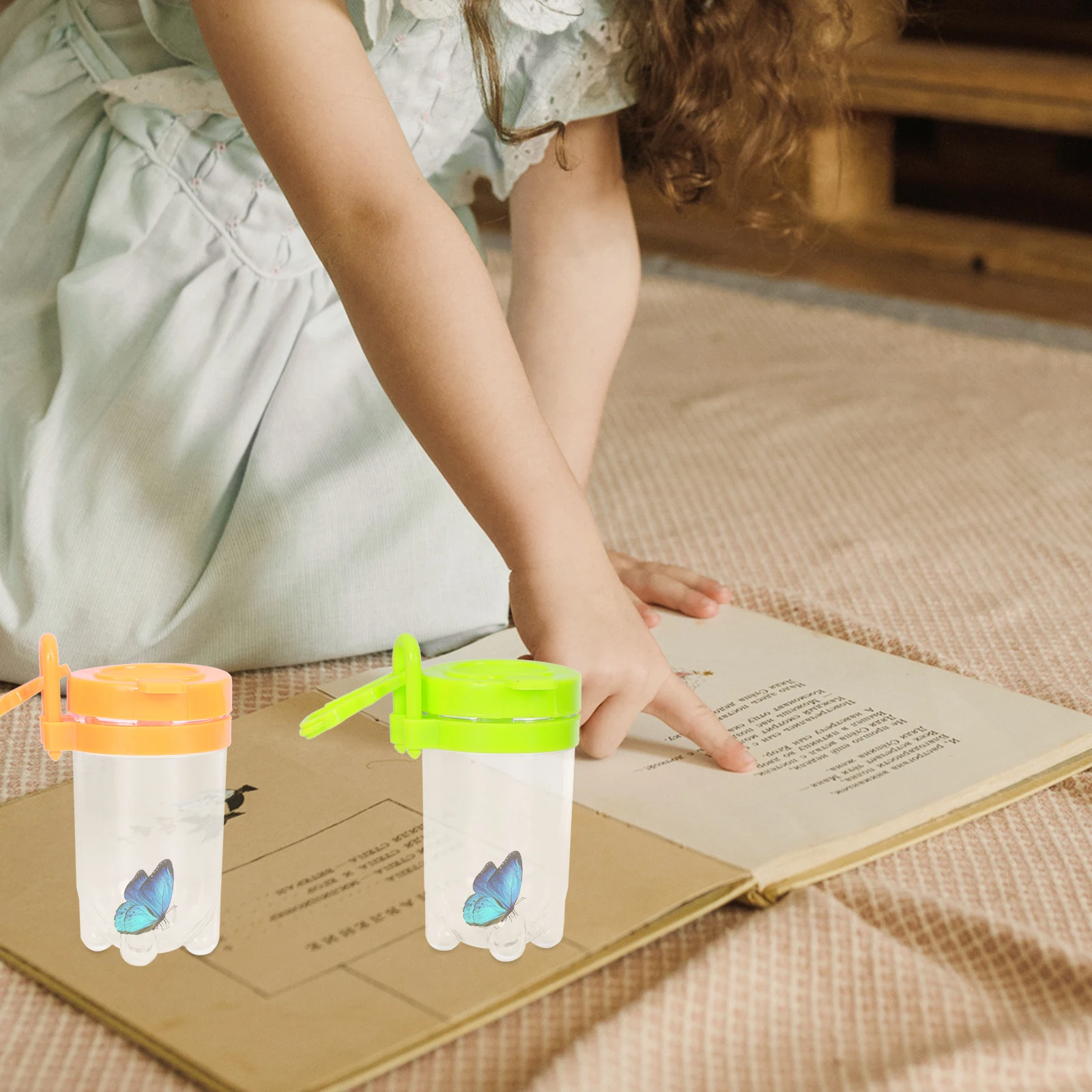 

4pcs Insect Observation Box For Kids Outdoor Exploration Tool Science Activity Container Transparent Plastic Holder Science