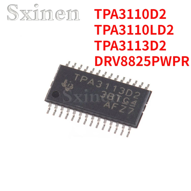 10PCS/LOT TPA3110D2 D2PWPR LD2 LD2PWPR 3113 DRV8825PWPR HTSSOP28