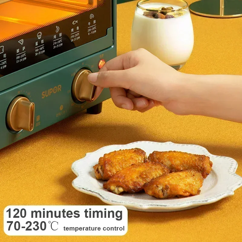 15L Large Capacity Electric Oven Household Baking Small Oven Multifunctional Automatic Cake Portable bake bread