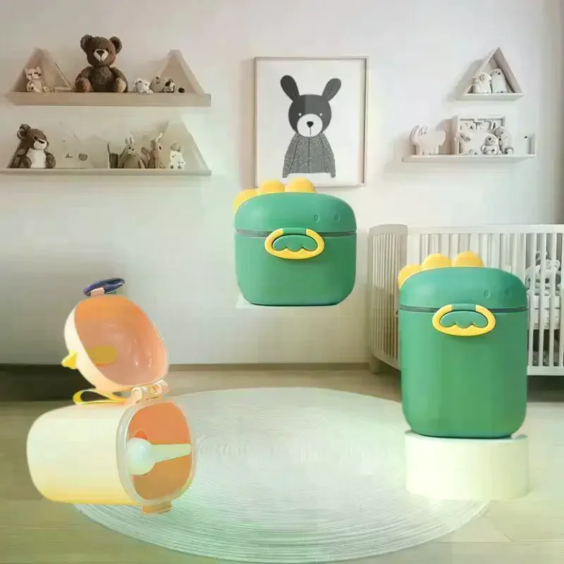 Pojemnik na mleko w proszku dla niemowląt, przenośny, duża pojemność, do pakowania przekąsek, pojemnik do przechowywania żywności.