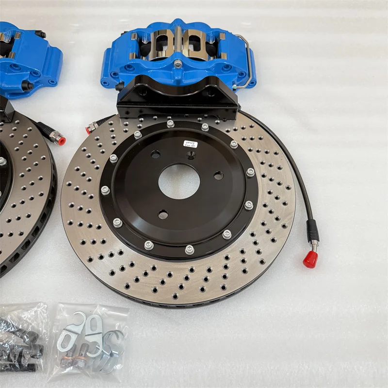 Jekit 4 الأواني 330x28 مللي متر قرص محفور PCD 5x98 جديد ألفا روميو GT/147/156 الفرامل الفرجار لشركة فولكس فاجن جولف لاند روفر شيري A7 الألومنيوم