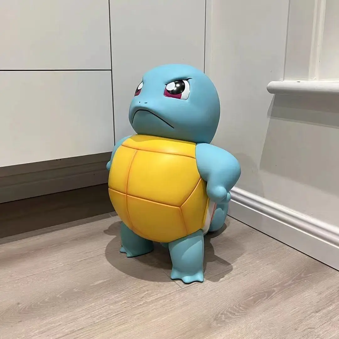Car-mounted standing proud Squirtle creative car decoration, car roof Squirtle, car rear doll, exterior view 2
