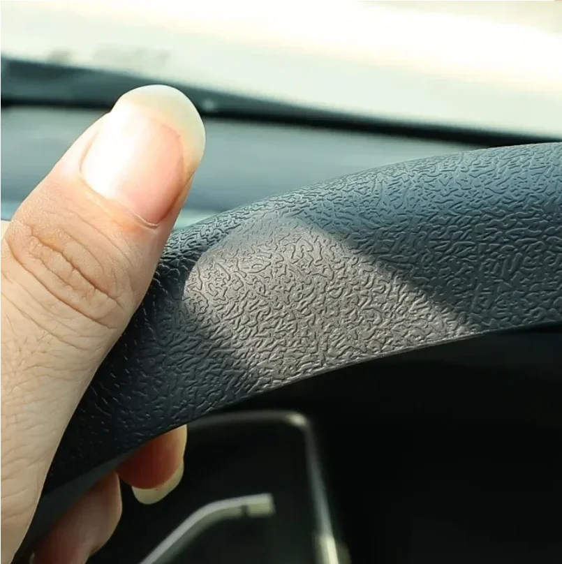 Silikon-Lenkradabdeckung, elastische Schutzhülle, mehrfarbig, Auto-Innenraum-Dekorationsabdeckung aus Silikagel für Männer und Frauen – Detail 3
