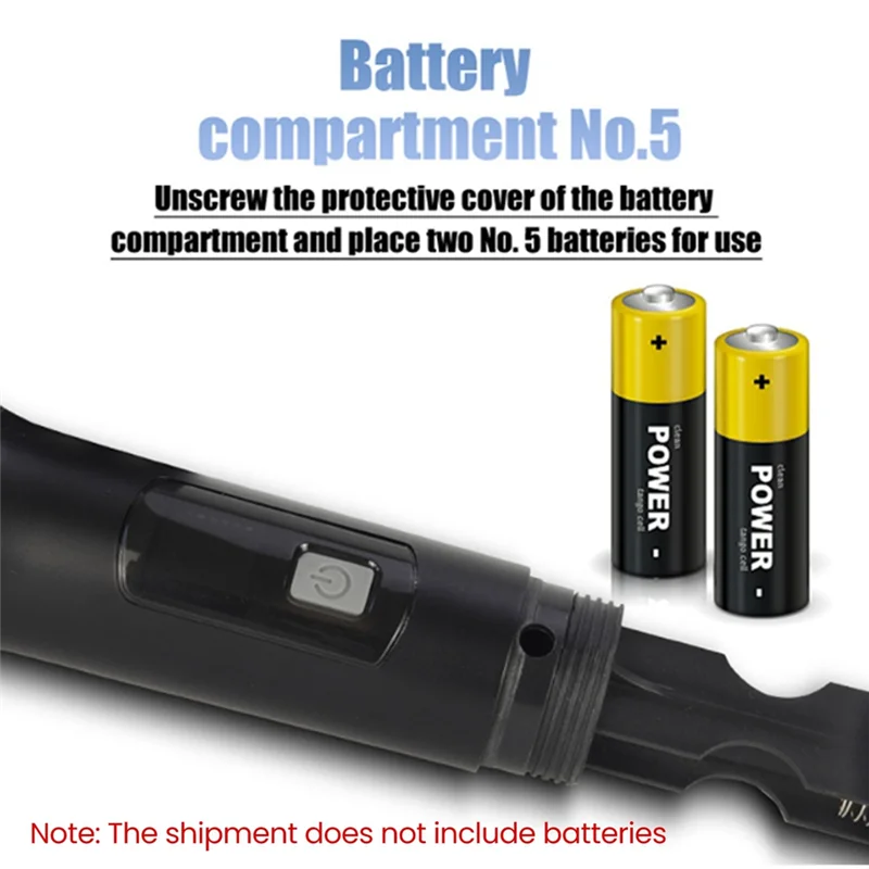 Handheld Portable Wireless Microphone System Mic UHF Long Range Dual Antenna For Karaoke Stage Performances AU Plug-TCES