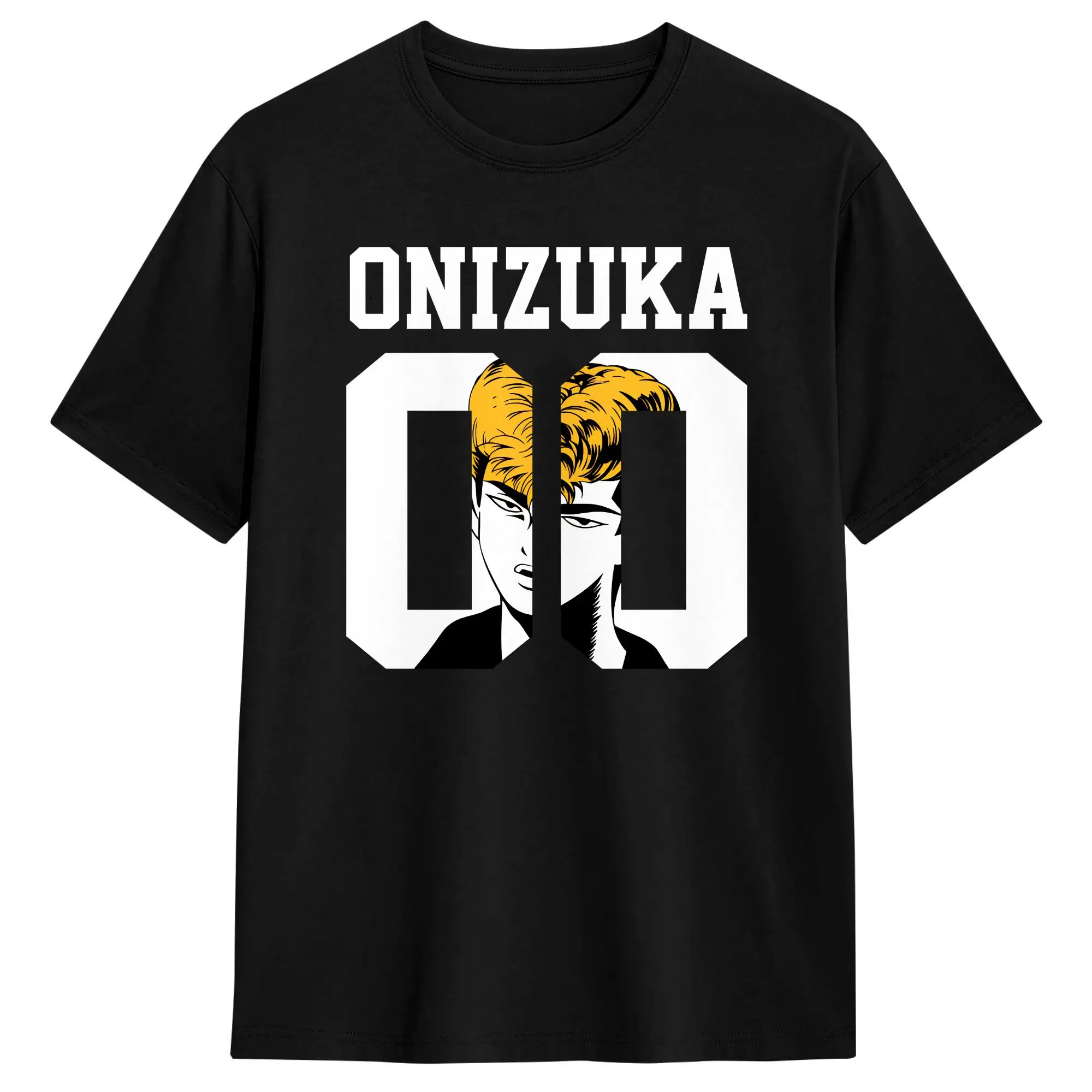 GTO Anime Great Teacher Onizuka  T-Shirt Summer Harajuku T Shirts Cotton O-Neck Oversized Clothes Short Sleeves Aesthetic Tshirt