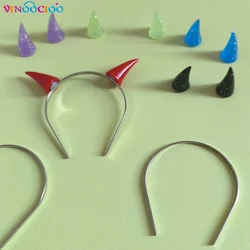 1/4 1/3 BJD Doll Headband Devil Horns Handmade BJD Doll Headdress DIY Costume Accessories Girl Boy Toy Gift