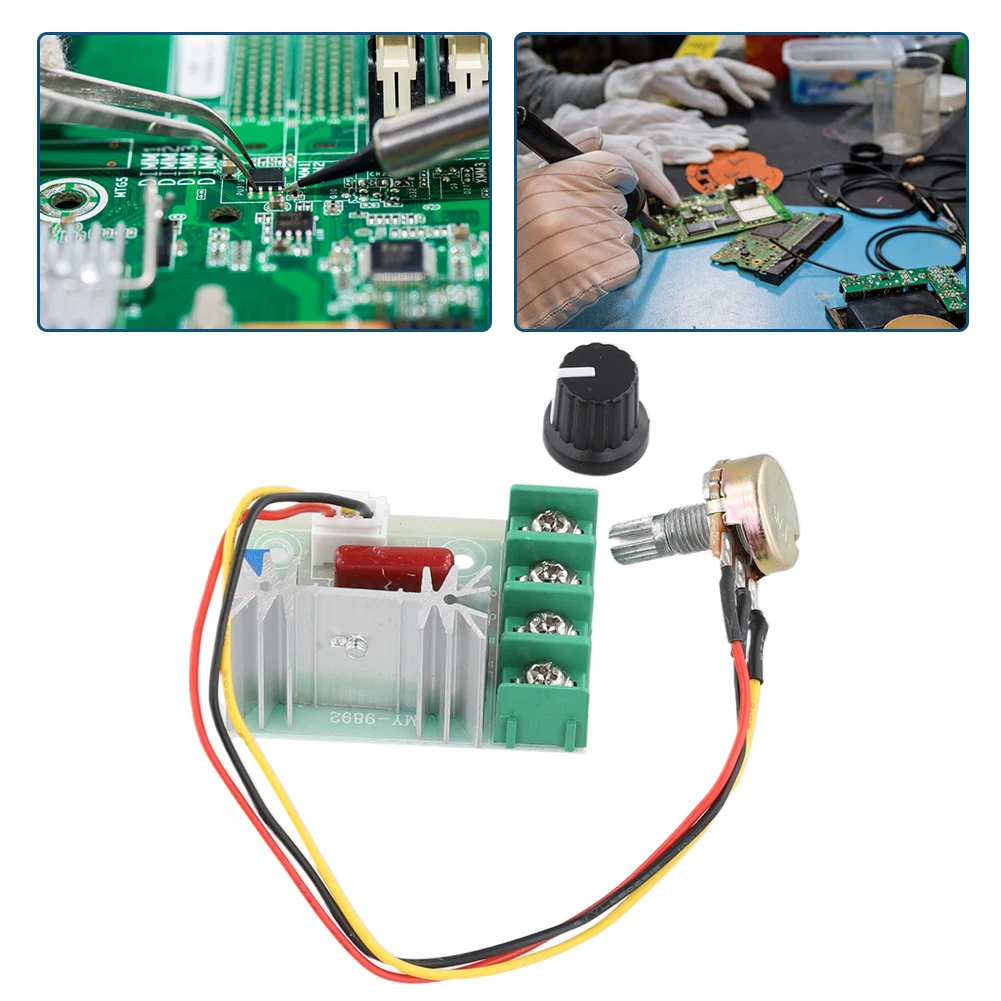 2000W SCR Voltage Regulator AC 220V Dimming Dimmers High Power Motor Speed Controller SCR Power Motor Speed Controller