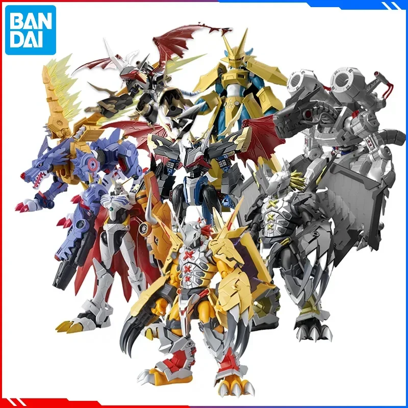 Original Genuine Digimon Adventure Figure-rise Standard Bandai Anime Model Toys Action Figure Gifts Collectible Ornaments Boys