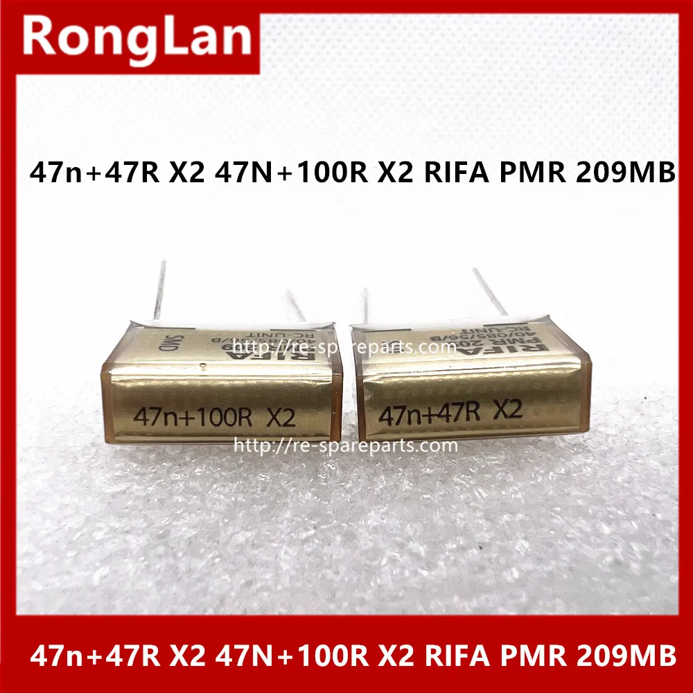 [BELLA]Capacità 47n+47R X2 47N+100R X2 condensatore RIFA PMR 209 MB condensatore 47N 250V-10 PZ/LOTTO