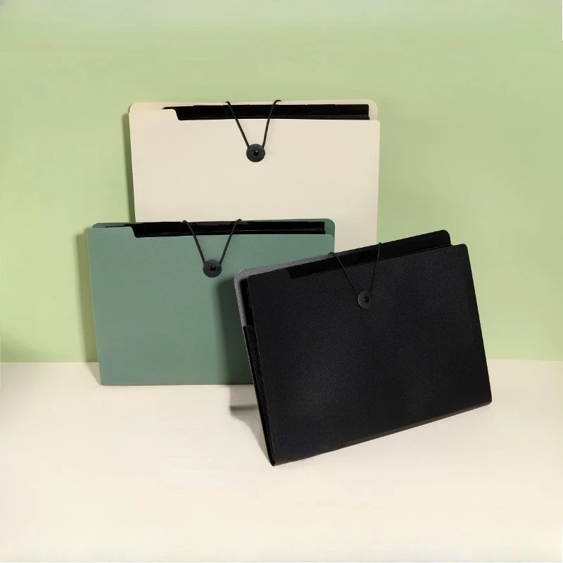 

1pc 5/8/13 Layers A4 File Folder Storage Bag Test Paper Desktop Tool School Stationery Office Supplies