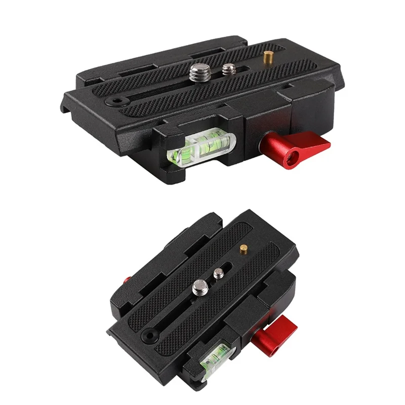 AM-Quick Release Plate Manftu 577 500 701 P200 Clamp Adapter Replacement Practical Aluminium Camera Tripod Kit