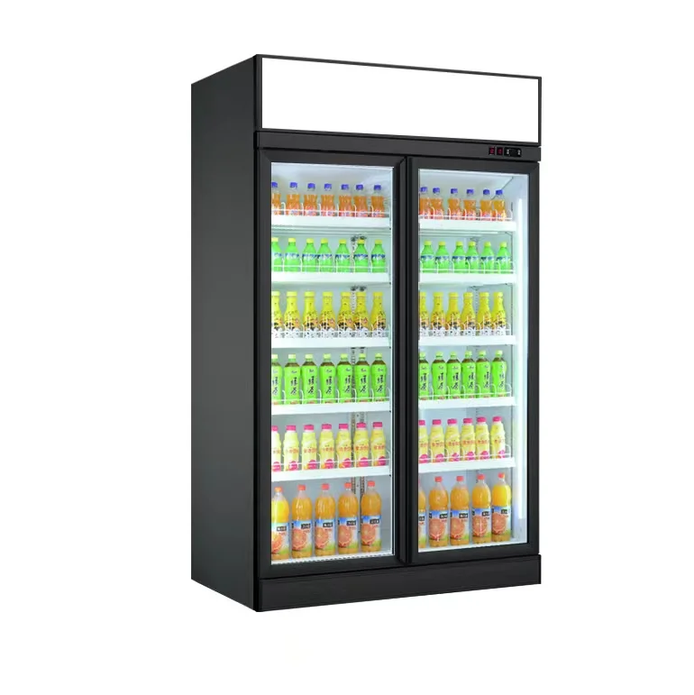 FOODLINE Custom Outer Color Display Chiller Low Noise Compressor Replaceable Shelf Cold Storage Cabinet
