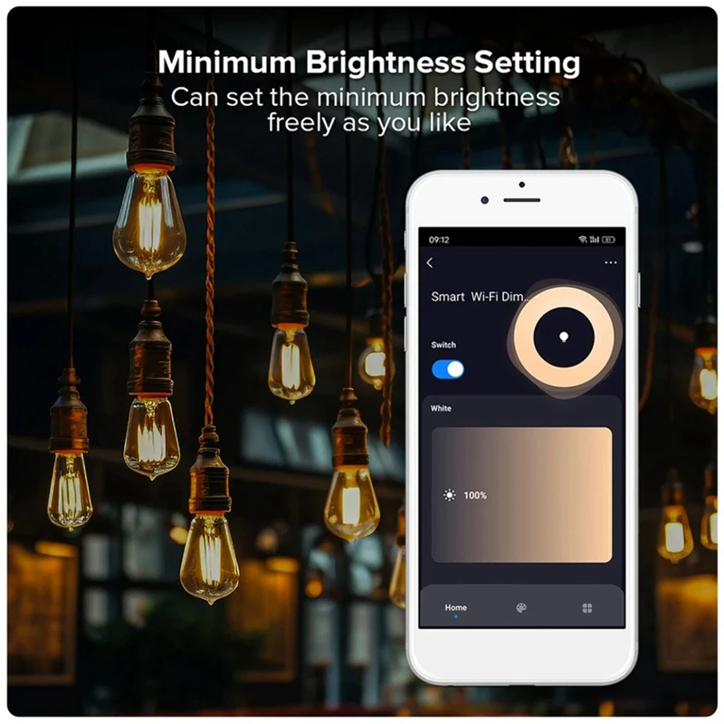 Tuya Wifi Smart Dimmer Triac Dimmer LED Controller APP รีโมทคอนโทรลสําหรับ Alexa Google Home