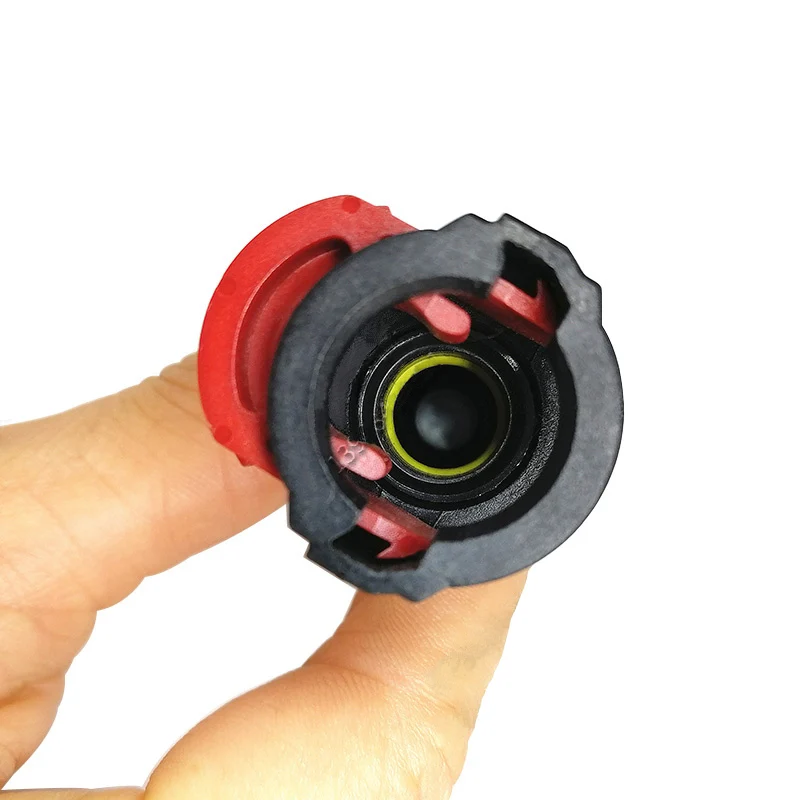 9.49 ID8 3/8 SAE fuel line quick connector plastic sraight female fittings joint for petrol and diesel for car 2pcs a lot