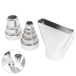 1pcs High Quality Stainless Steel Nozzles Electric Kit Heat Air Guns Nozzles Heat Gun Nozzles Hot Air Gun Accessories