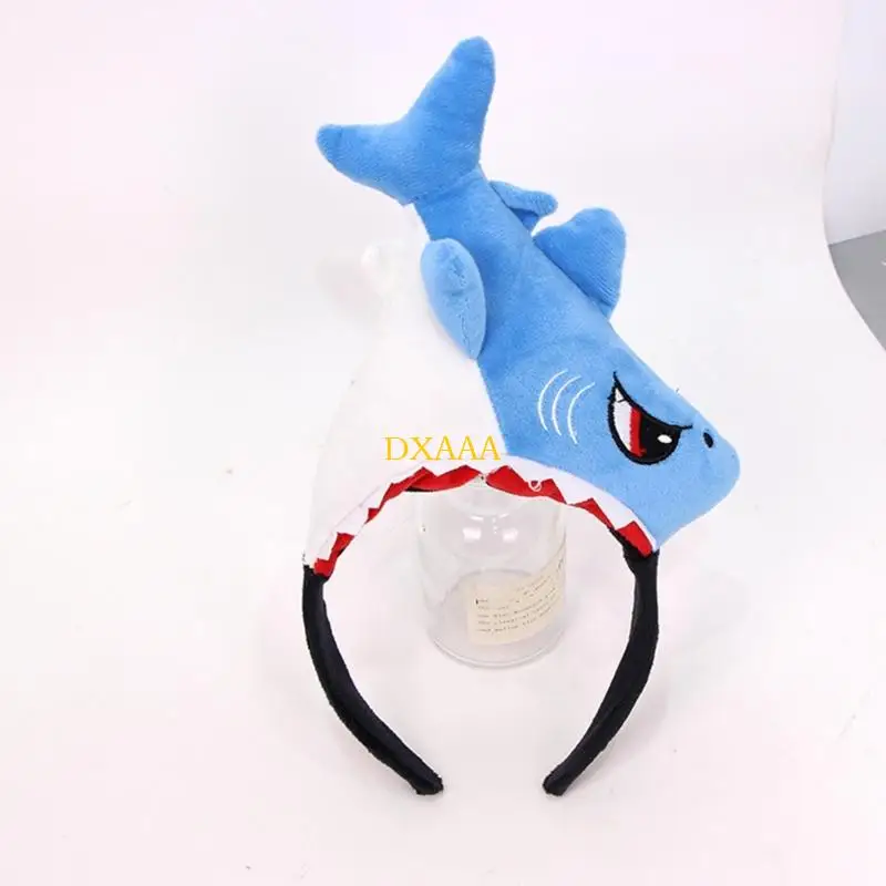Bandeau requin réglable DXAA pour costumes cosplay Parties sur le thème Soft Elastic Band Band Practical Hairband Easy