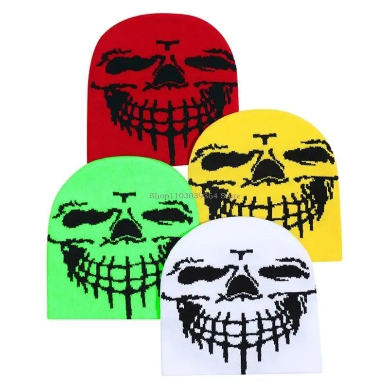 Sports Hat Unisex Winter Hat Outdoor Teens Streetwear Skull Caps for Ski Cycling