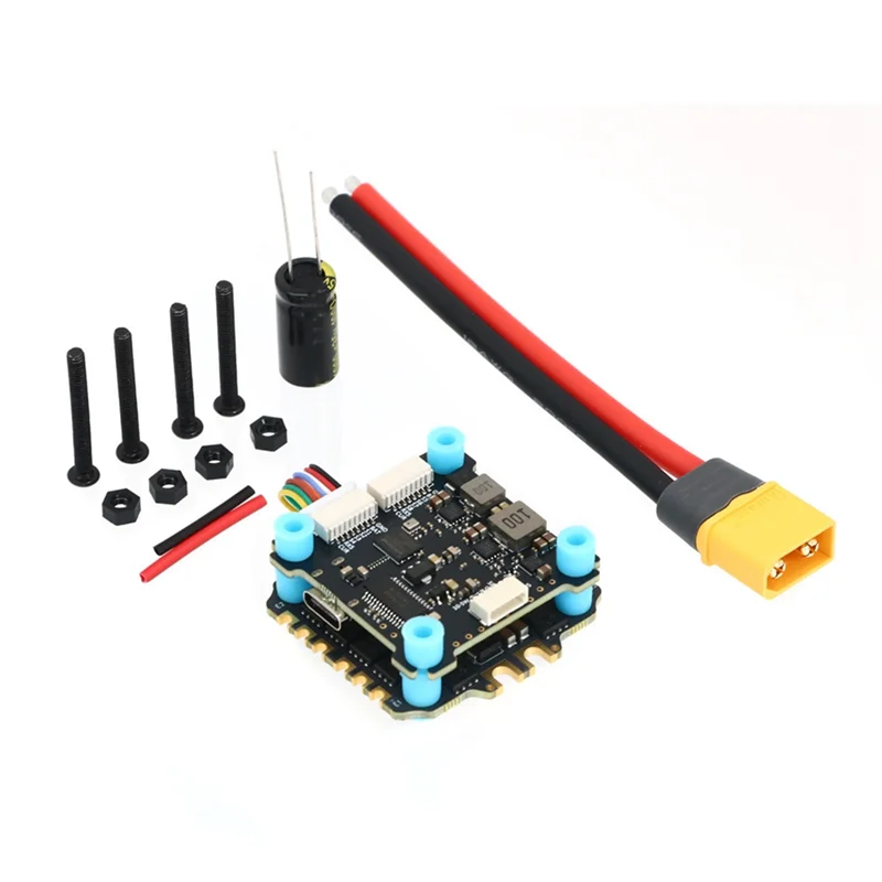 【Последнее место!】F405 55A Stack F405 Контроллер полета + BLHELI_S 55A 4In1 ESC 30,5X30,5 мм 2-6S для деталей дронов FPV Freestyle