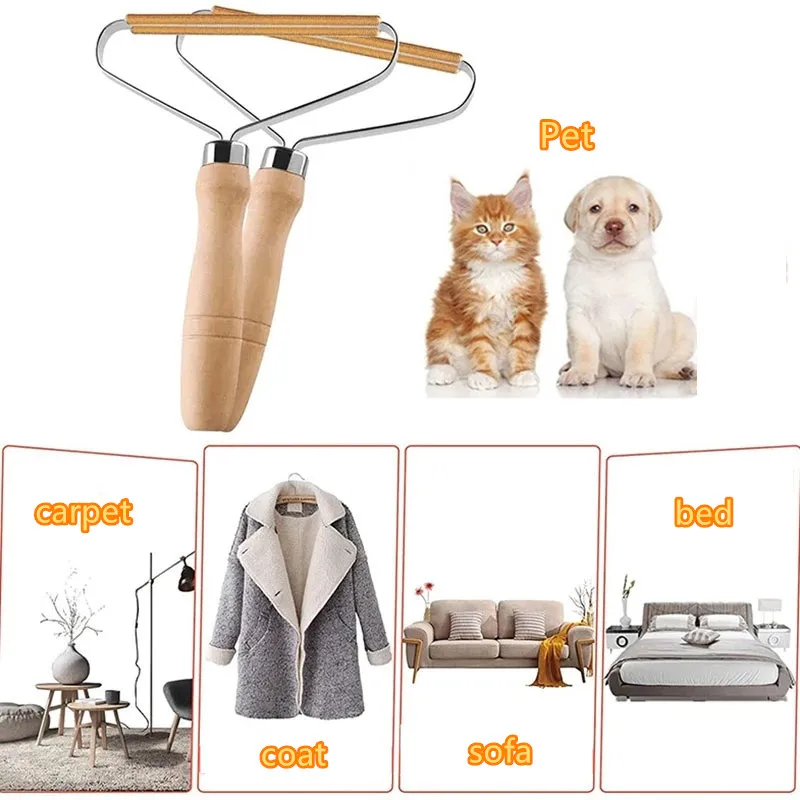 Tragbare Manuelle Mittel Teppich Wolle Mantel Kleidung Rasierer Pinsel Werkzeug Enthaarung Ball Stricken Plüsch Doppelseitige Rasierer