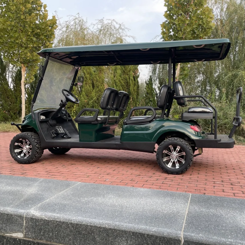 Made In China Utility Electric Golf Cart With Car Body Steel Frame + Abs Engineering Plastics Guaranteed Fast Shipping Golf Cart