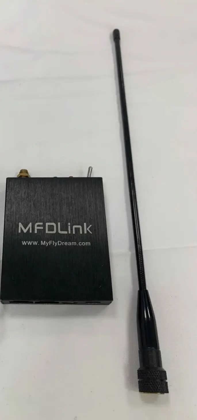 Used MFDLink 433Mhz 16-Channel 1W FPV UHF System Transmitter 433M 400M for 50KM Long Range Rlink