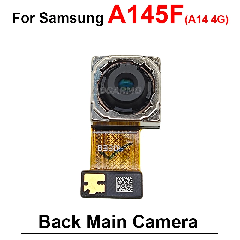 Front Camera For Samsung Galaxy A146 A14 5G 4G A145F Back UltraWide Macro Rear Main Camera Module Flex Cable 50MP 5MP 2MP
