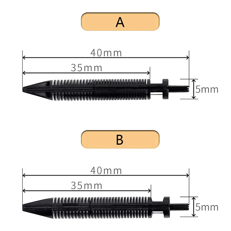 Pluma estilográfica de 5 piezas, alimentación de plástico #26, apta para plumín estándar, accesorios de papelería universales, núcleo de lengua