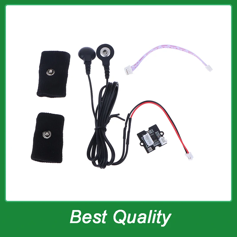 1Set GSR Grove Skin Current Sensing Sensor Measurable Skin Resistance And Conductivity