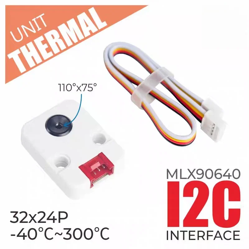 1PCS Official M5Stack Unit Thermal Infrared Imaging Module MLX90640 Thermopile Sensor