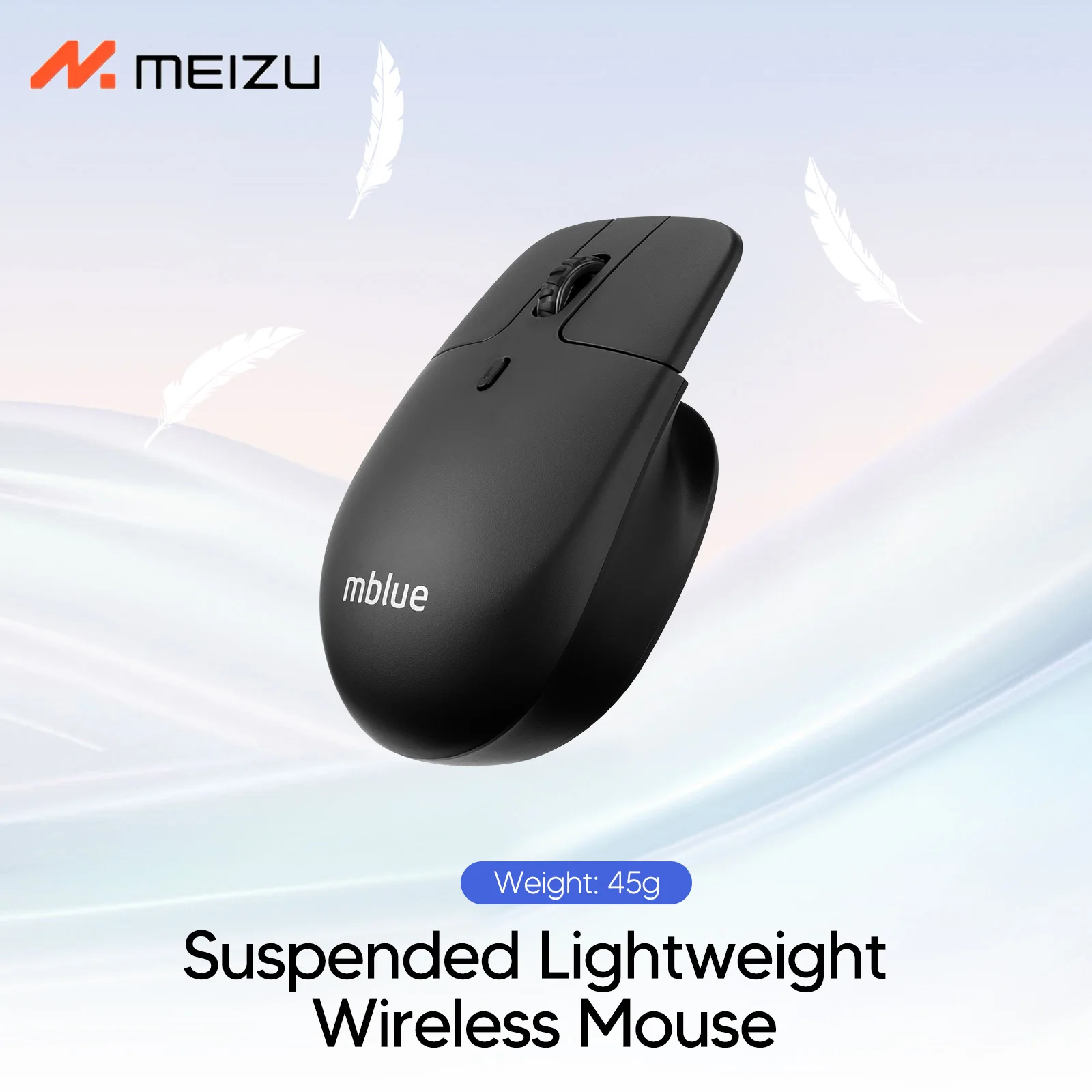 Original mblue Wireless Mouse M203 Mouse Ergonomic 1600DPI 4 Mute Buttons Mouse For Laptop MacBook Windows Android 2.4G Mice