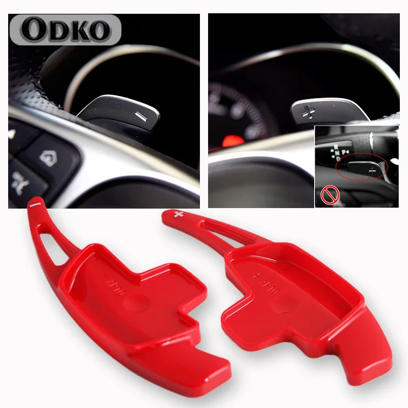 Car Steering Wheel DSG Shift Paddle Extension Shifters For Mercedes-Benz A B C S SL E Class GLA CLS CLA W222 213 205 177 X222
