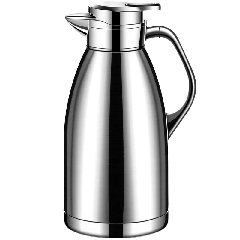 2.3L press-type welcome jug 316 stainless steel thermos pot Large capacity household boiling kettle sealed warm kettle