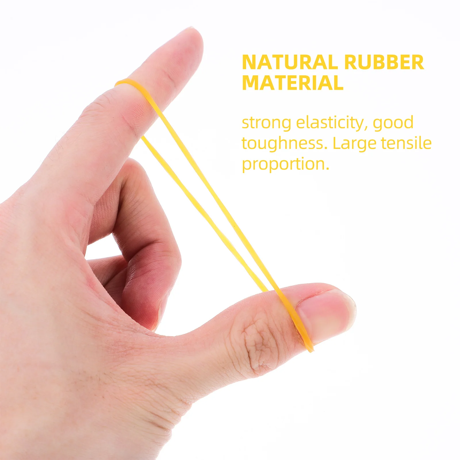 

Multi-Function Rubber Bands Natural Strong Elastic Rubber Rings Large Tensile Proportion Balloon Garland Office Household