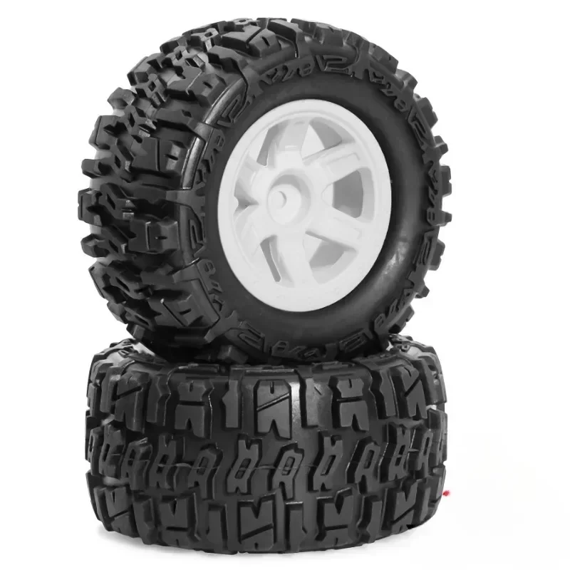 

4 шт., 90 мм, колеса Monster Truck, шестигранное колесо 12 мм для TRXS E-Revo MJX 16207 16208 SCY 16101 HBX 1/16, детали для обновления радиоуправляемого автомобиля