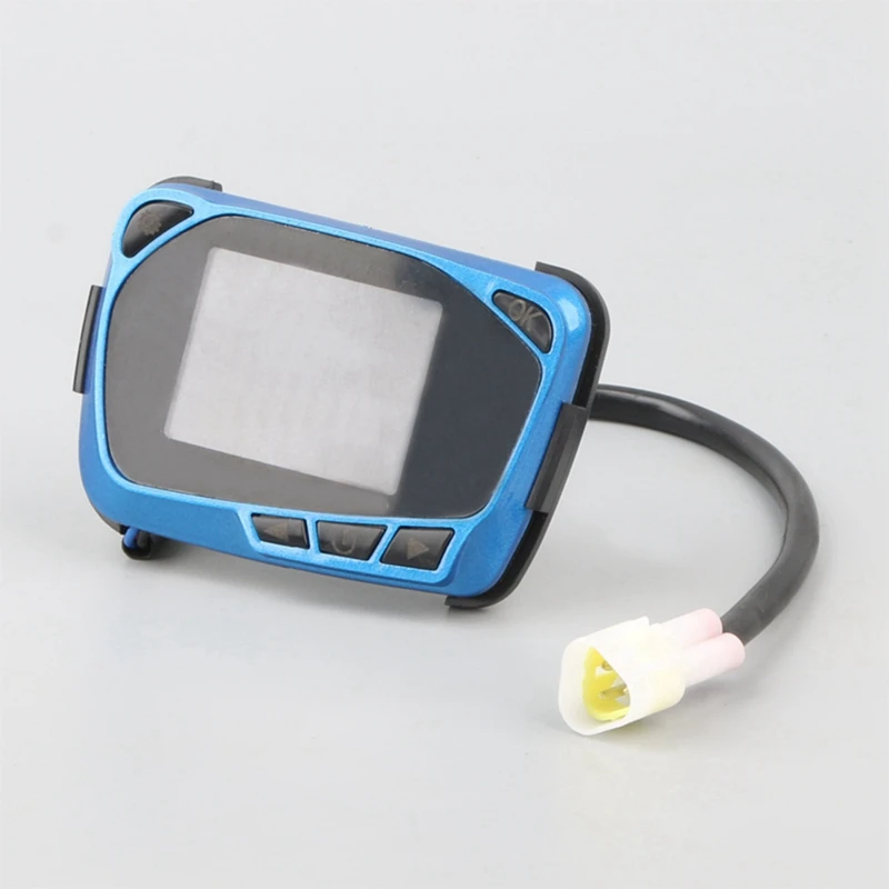 Contrôleur de contrôle de commutateur de moniteur LCD de réchauffeur d'air, carte mère bleue, affichage à distance de la carte mère, 12V