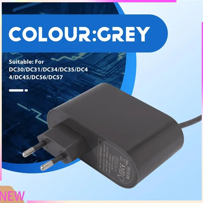 

B15C Зарядное устройство для Dyson DC30 DC31 DC34 DC35 DC44 DC45 DC56 DC57, запчасти для пылесоса, аксессуары-вилка европейского стандарта