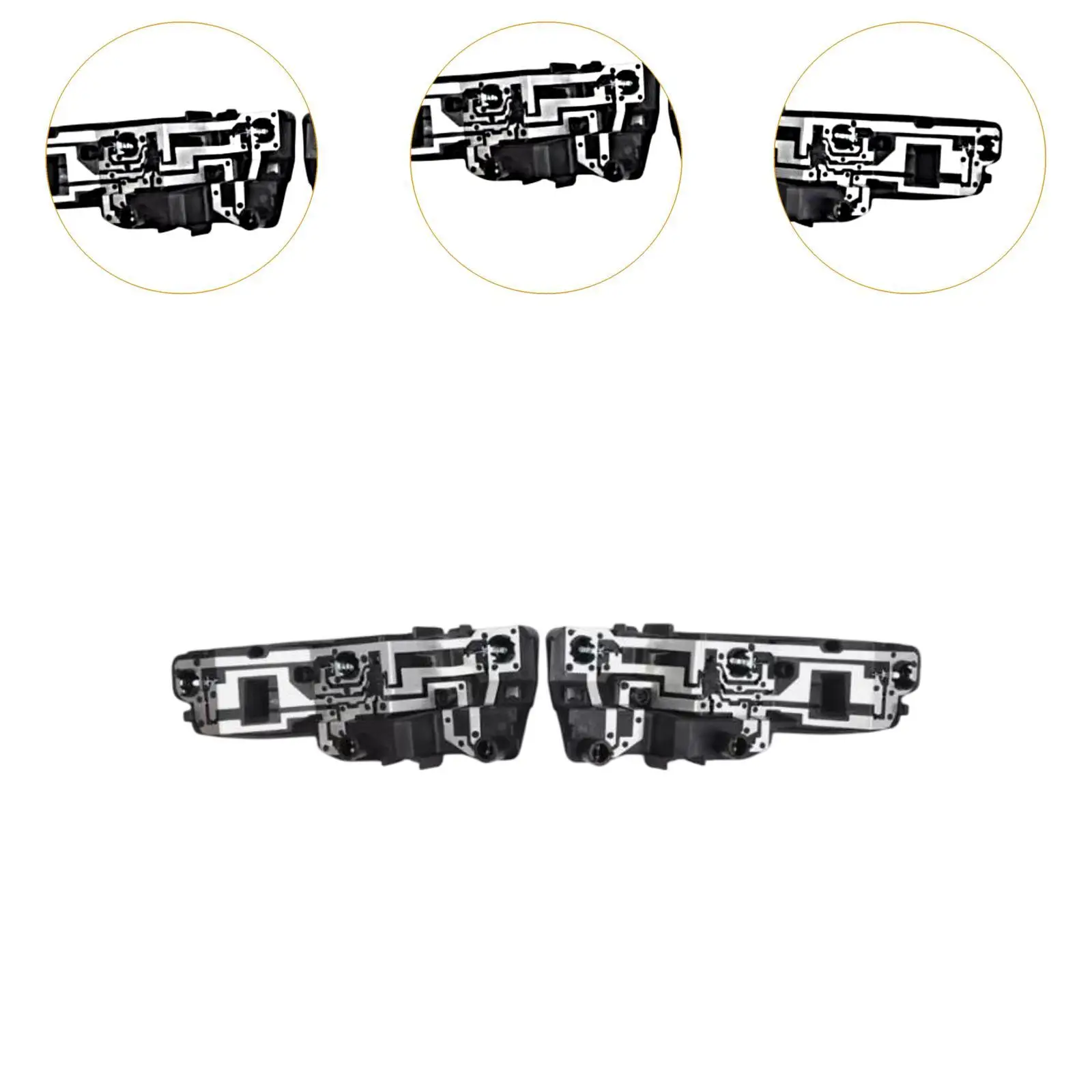 

Vehicle Tail Light Bulb Holder Circuit Board Sturdy Pp Premium Spare Parts for Audi A1 2010 2018 Rear Lamp