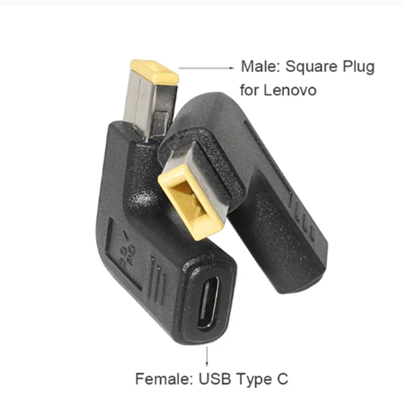 PD Spoof Adapter Plug Converter USB Type C Vrouwelijk naar 7.4 X 5.0 mm 4.5 X 3.0 mm 5.5 X 2.5 mm Mannelijk Laptop DC Uitgang Jack Connector