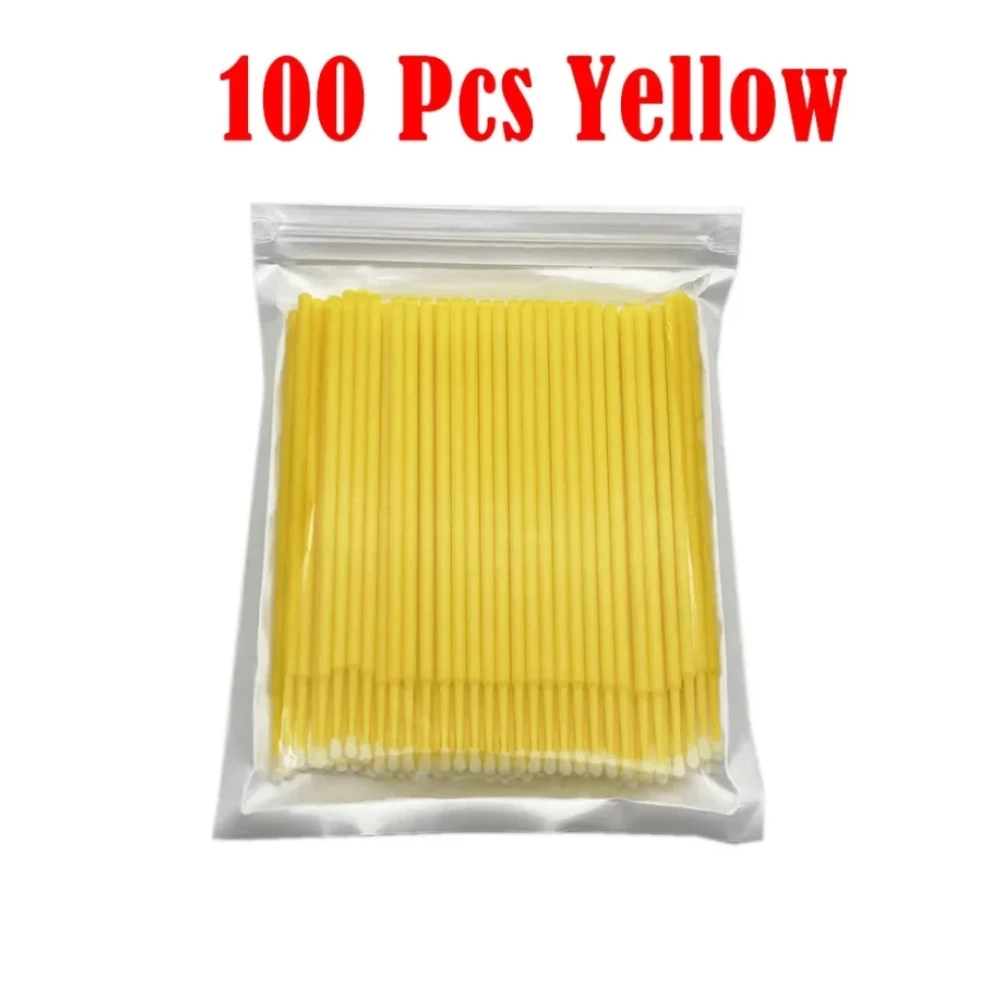 100PCS Dental Disposable Micro Brushes Applicators Micro Brush Dentistry Odontologia Extension Tools Dentist Materials