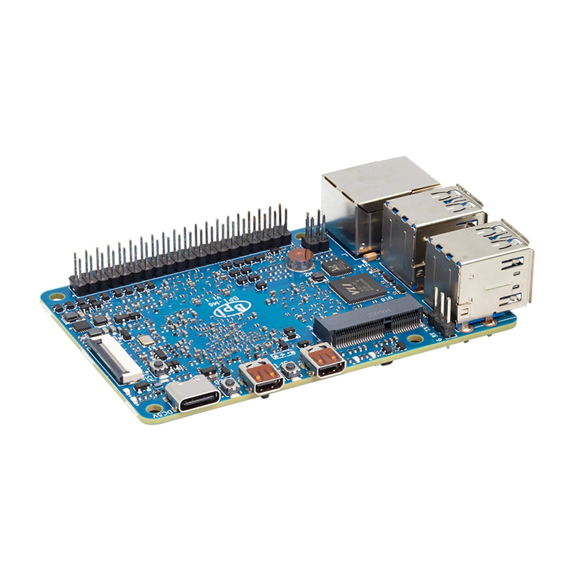 Imagem -02 - Banana Pi-bpi-m6 Synaptics Video Smart Quad-core Cortex-a73 4gb Lpddr4 16gb Emmc até 75tops Imaginação Ge9920 Gpu