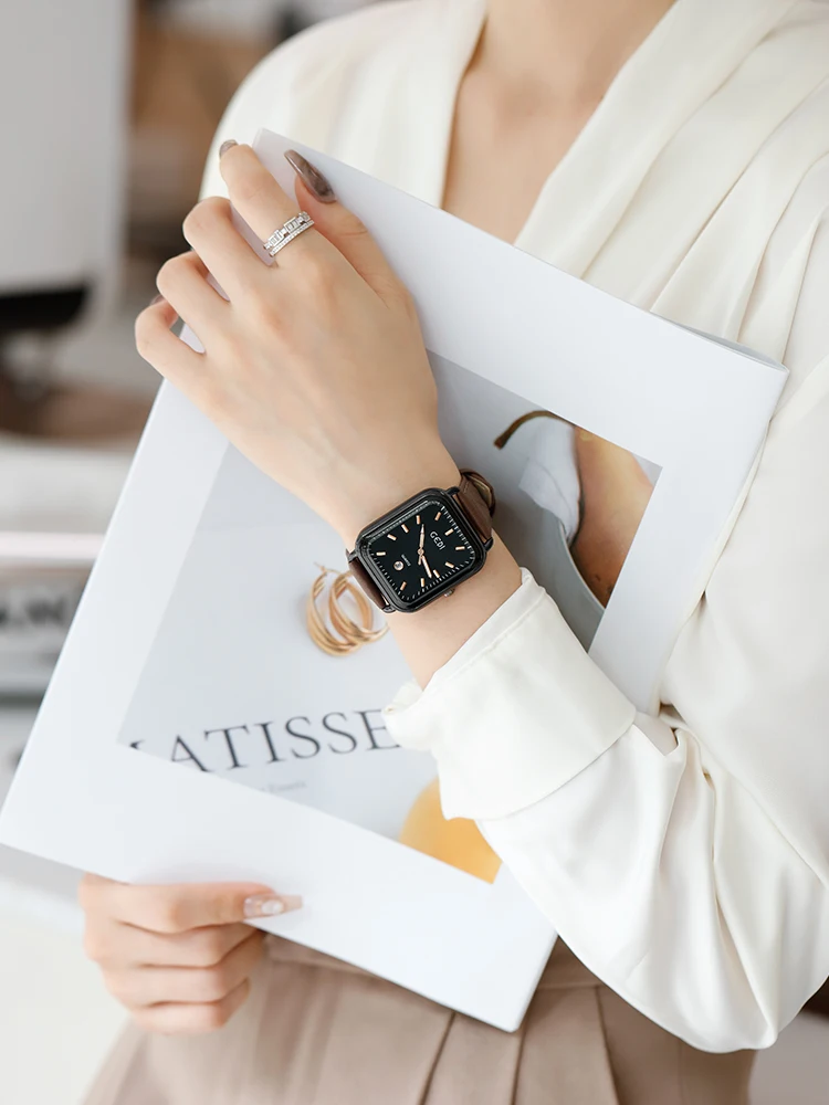 Women'S Watch, Student Style, Light Luxury, Vintage And Elegant, Simple Design, 2026 New Model Women'S Watch, Ladies' Timepiece.