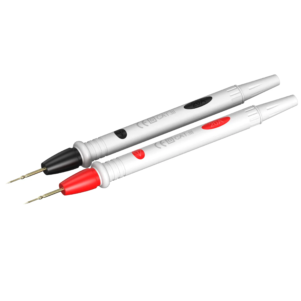 Silicone Wire Universal Probe Test Leads Pin 1000V 20A Digital Multimeter Probe Test Leads Needle Tip