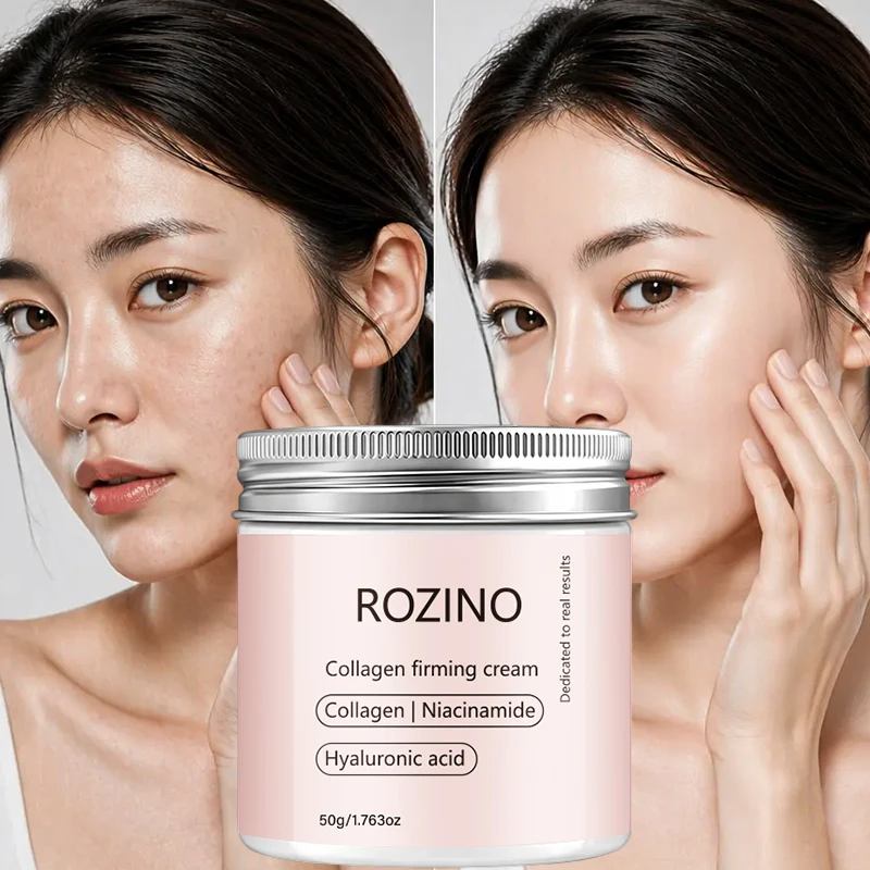 Crème raffermissante au collagène 50g, soin coréen, dernière technologie de soin de la peau, absorption rapide, raffermit et lisse la peau de l'intérieur vers l'extérieur, hydratation longue durée jusqu'à 72 heures, améliore l'hydratation.