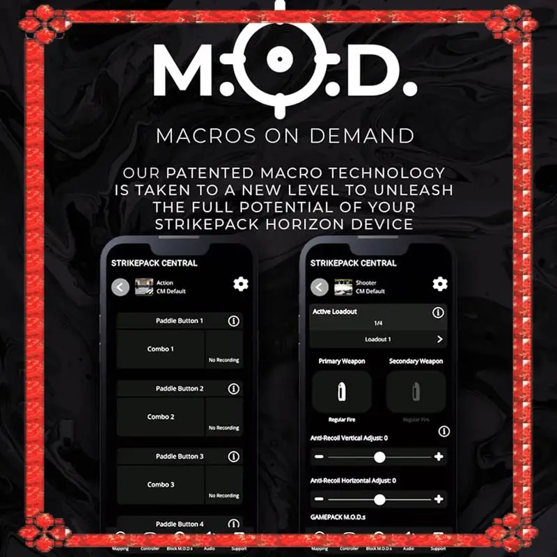 تسليم لمدة 24 ساعة لسلسلة X S لوحدة تحكم واحدة Strikepack Horizon M. O. D. Pack محول سلكي يعزز الألعاب على