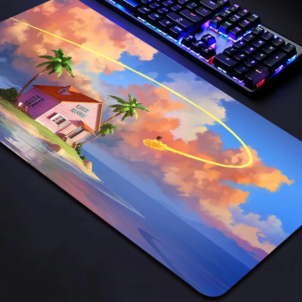 D-DragonES B-BallS Mouse Pad Gaming Mouse Fashion Pad Locking Edge Big Computer Gamer Large Rubber Art Mousepad Laptop Desk Mat